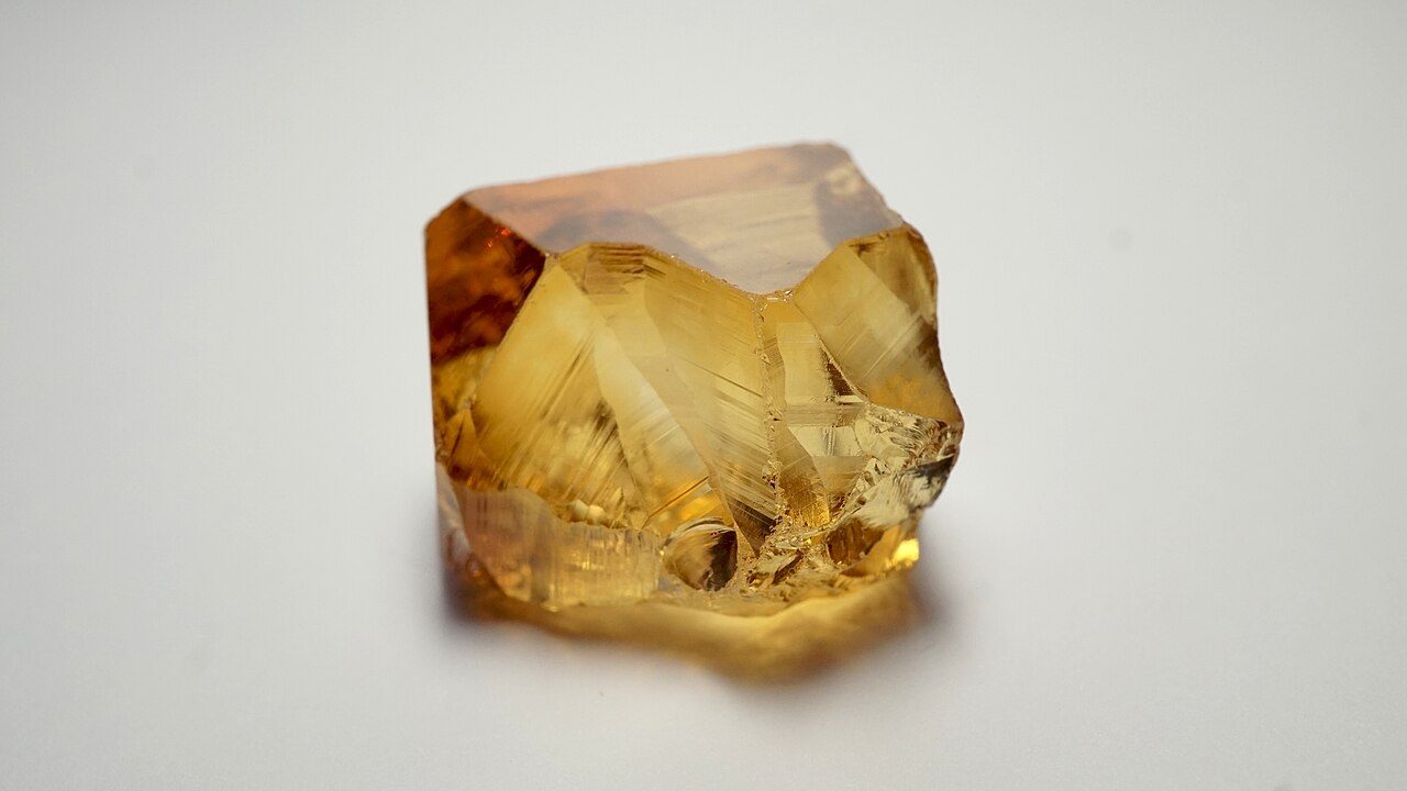 Thạch anh vàng - minh họa thạch anh vàng citrine