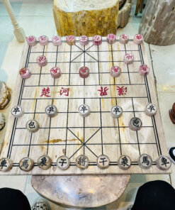Bàn Cờ Gỗ Hóa Thạch